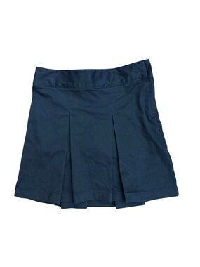 Cat & Jack girls classic navy blue pleated school uniform skort sz 4 NEW